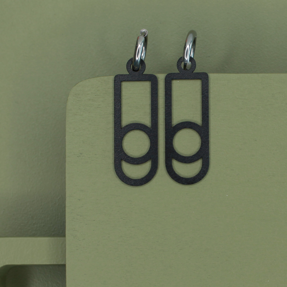 OOAK amulet earrings - 2 colours