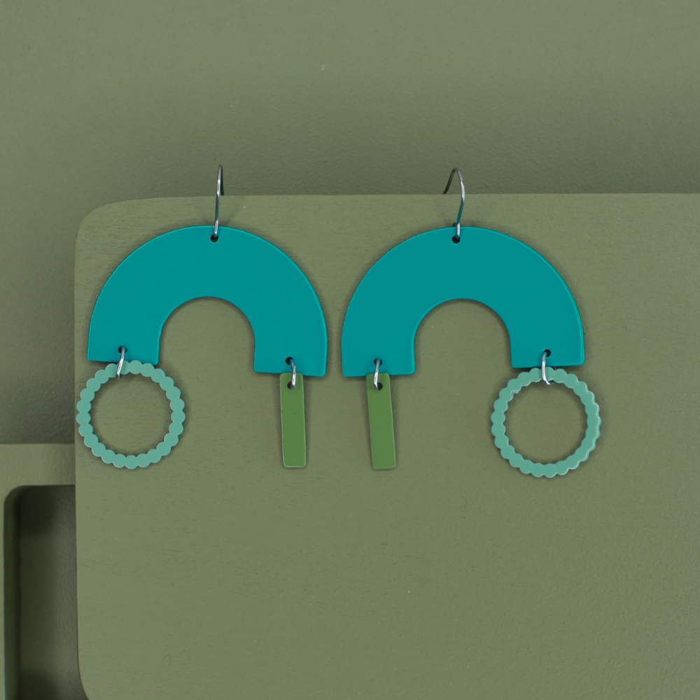 
                  
                    OOAK stream earrings
                  
                