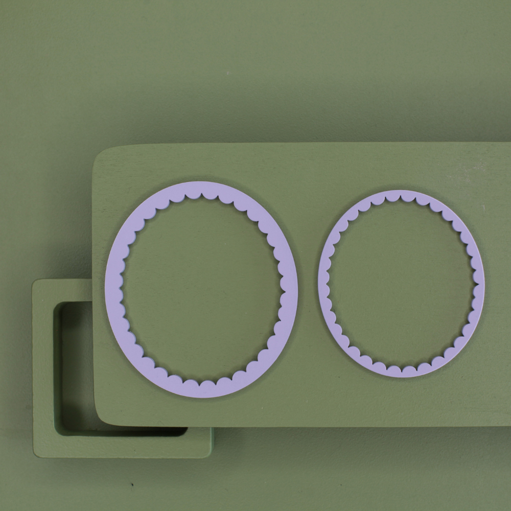 scallop bangle - 5 colours