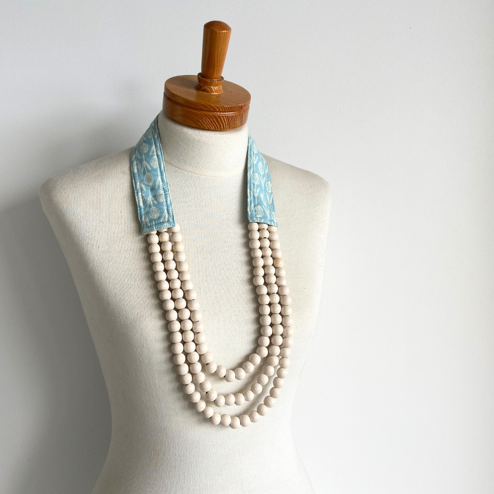 OOAK The Collar - Light Blue Floral