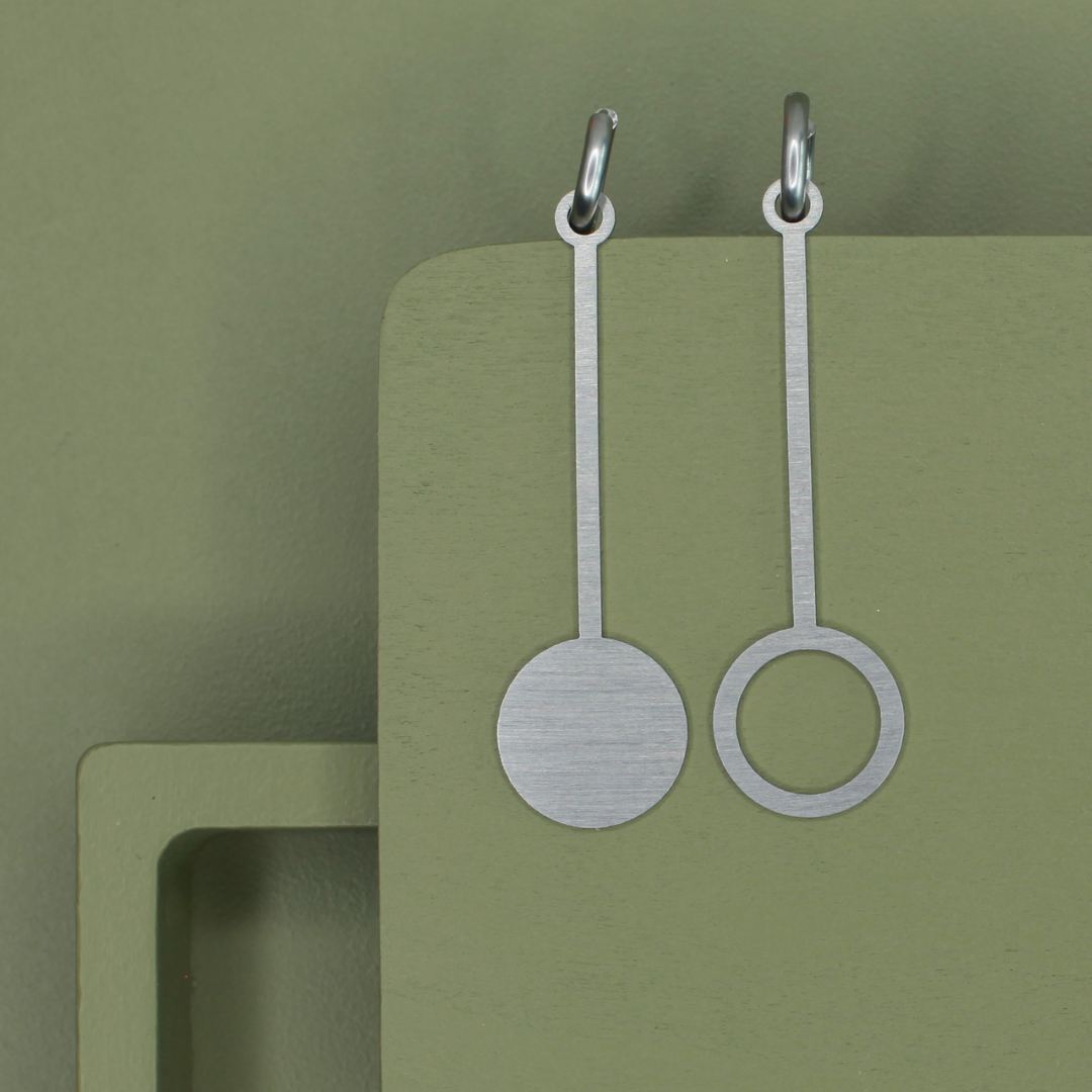 
                  
                    OOAK magog asymmetric convertible earrings
                  
                