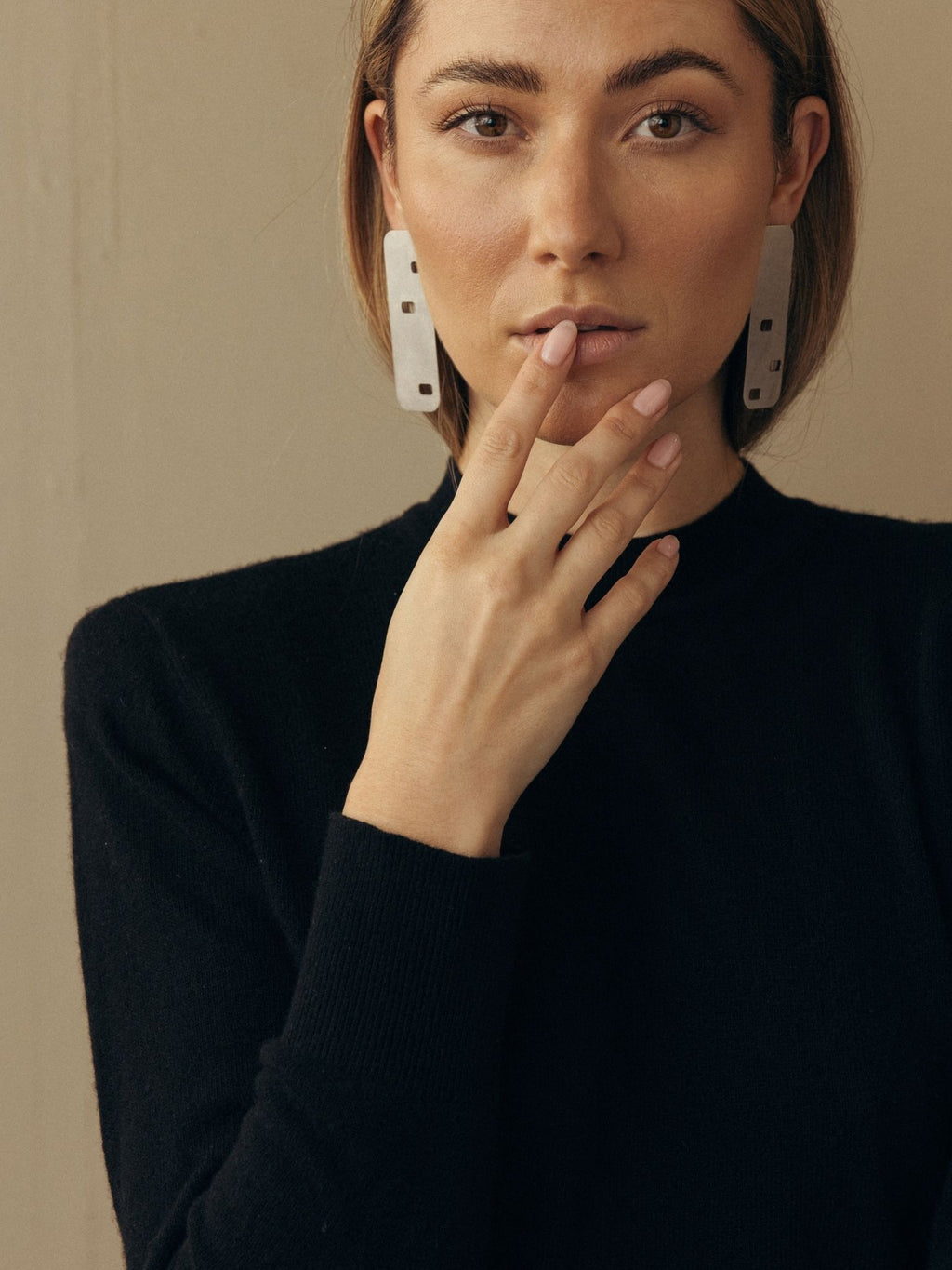 Arconia Asymmetrical Earrings