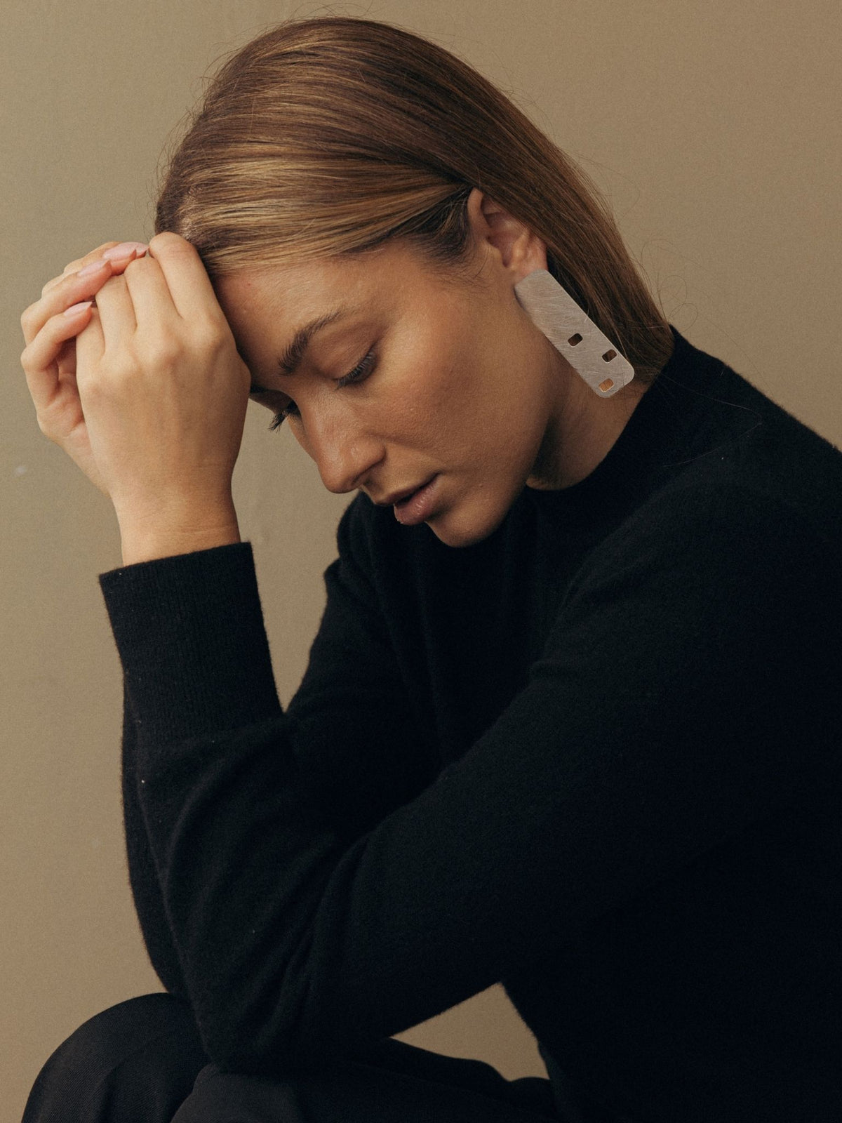 Arconia Asymmetrical Earrings