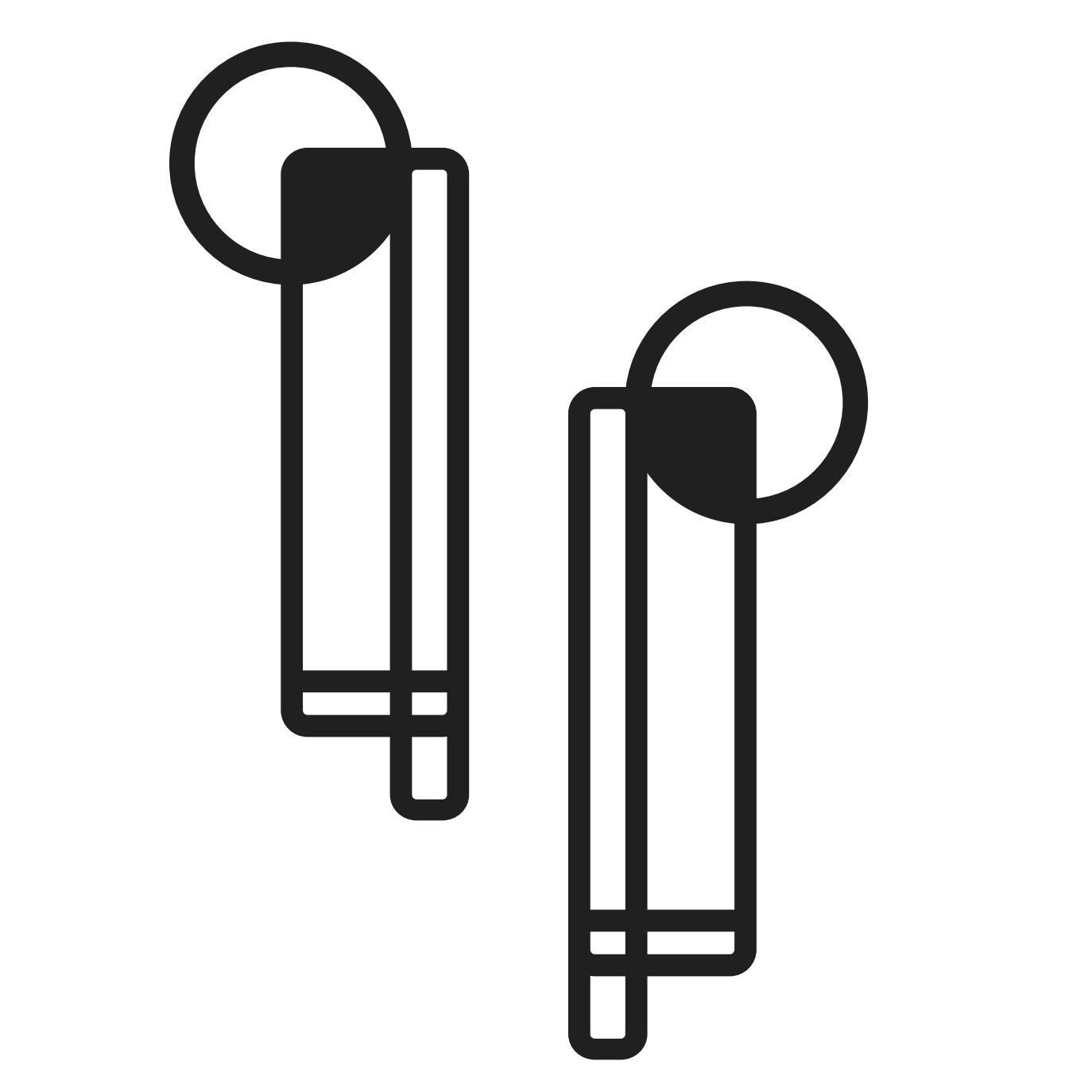 
                  
                    berlin earrings - 2 colourways
                  
                