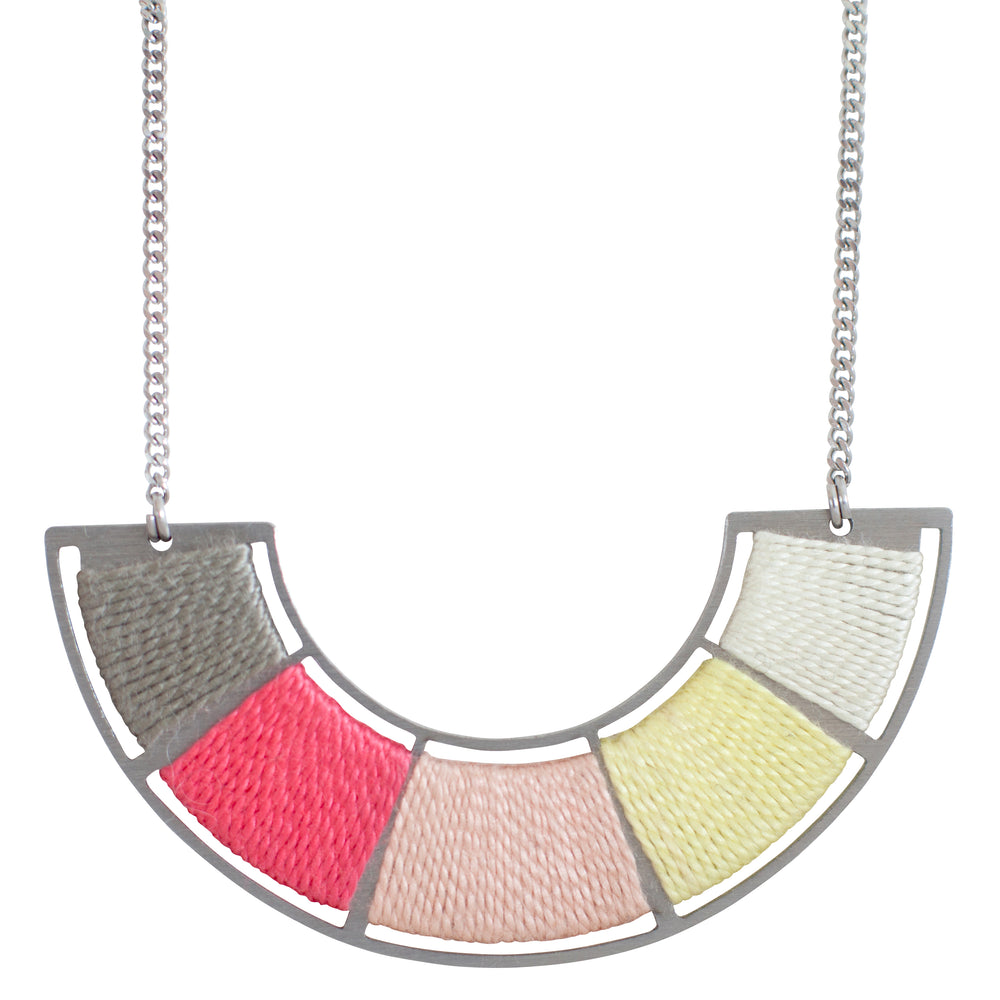 
                  
                    colour wheel necklace in tropical punch - small & large
                  
                