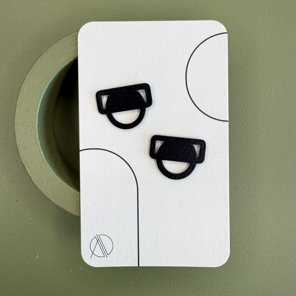 OOAK - aperture earrings - small - 2 colourways