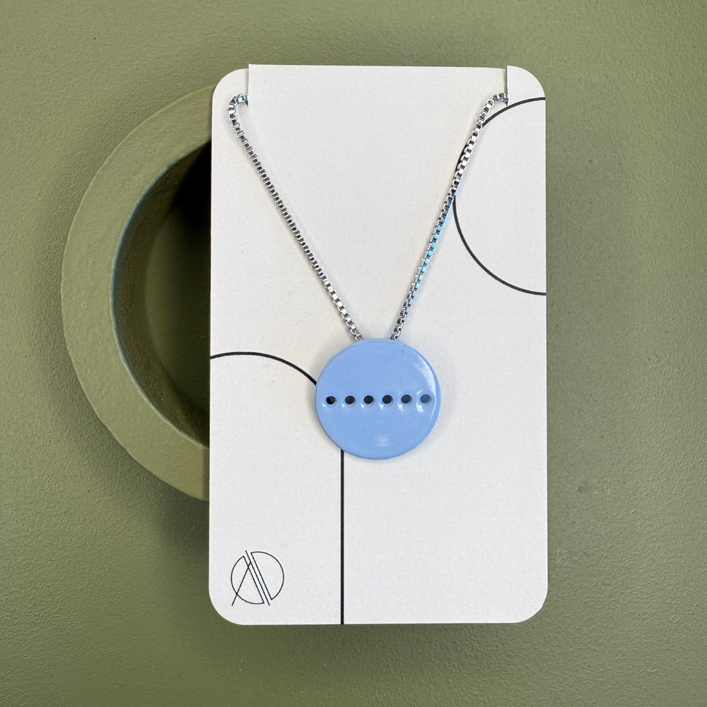 OOAK - ellipses pendant