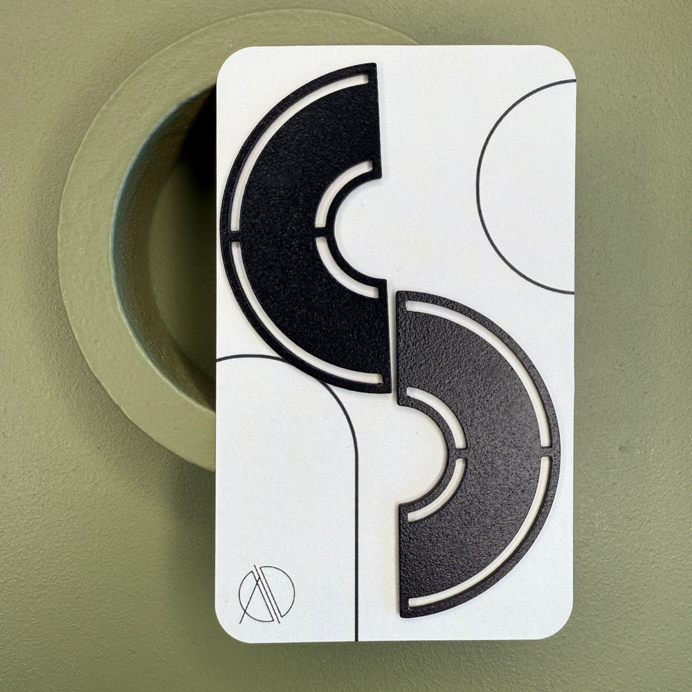 observatory earrings - 2 colourways