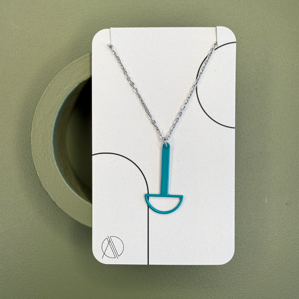 OOAK - small paddle pendant