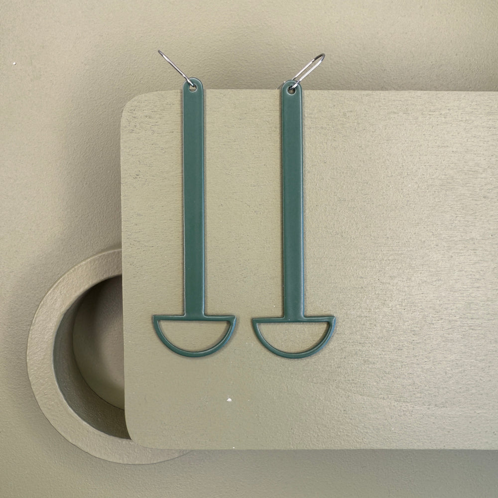 OOAK - paddle earrings - 4 colourways