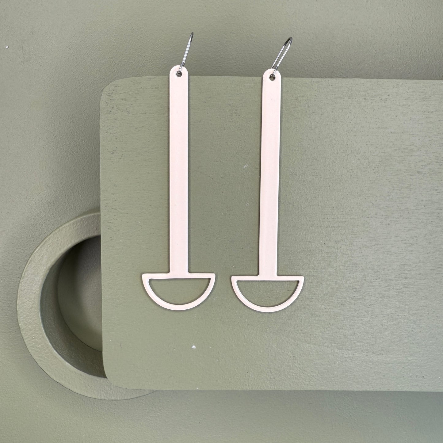 
                  
                    OOAK - paddle earrings - 4 colourways
                  
                