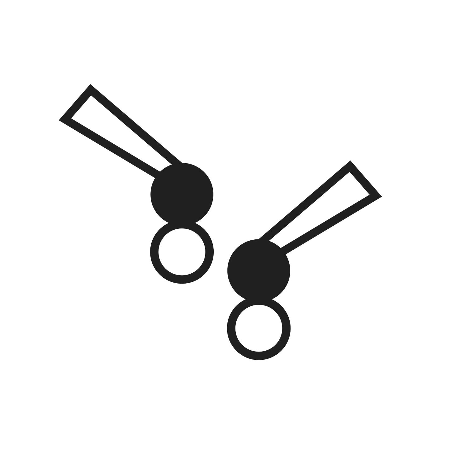 
                  
                    stuttgart earrings - small - 2 colourways
                  
                