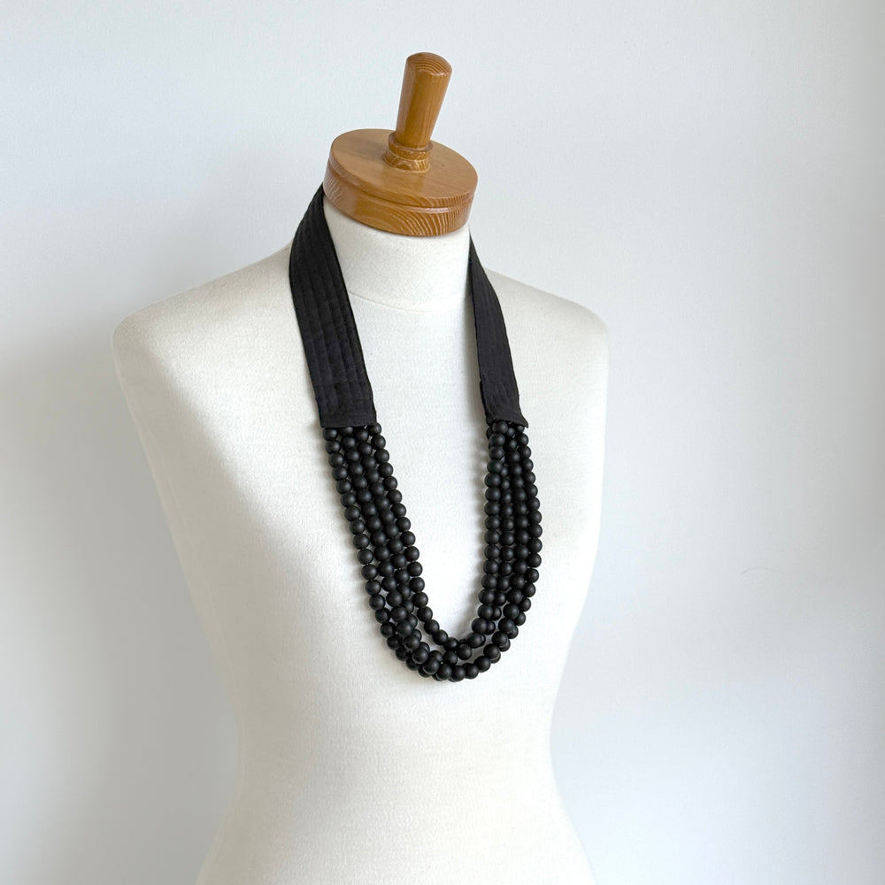 OOAK the collar - Black (thick)