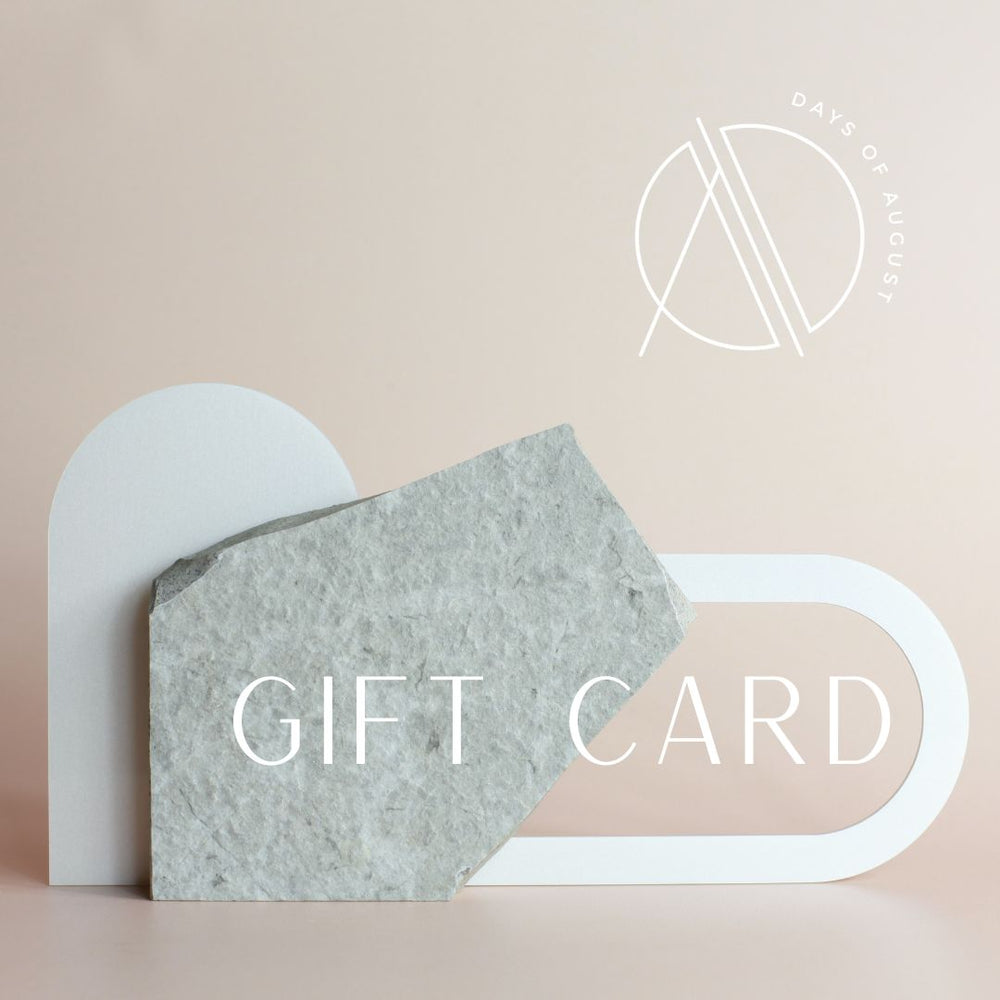 Days of August Gift Card