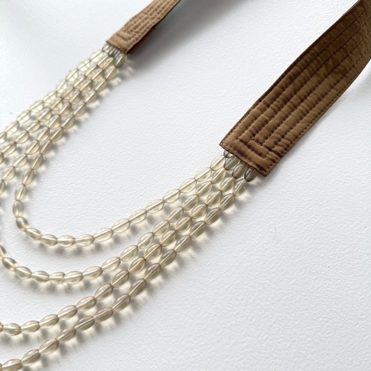 
                  
                    OOAK the collar - Golden Brown Silk V2
                  
                