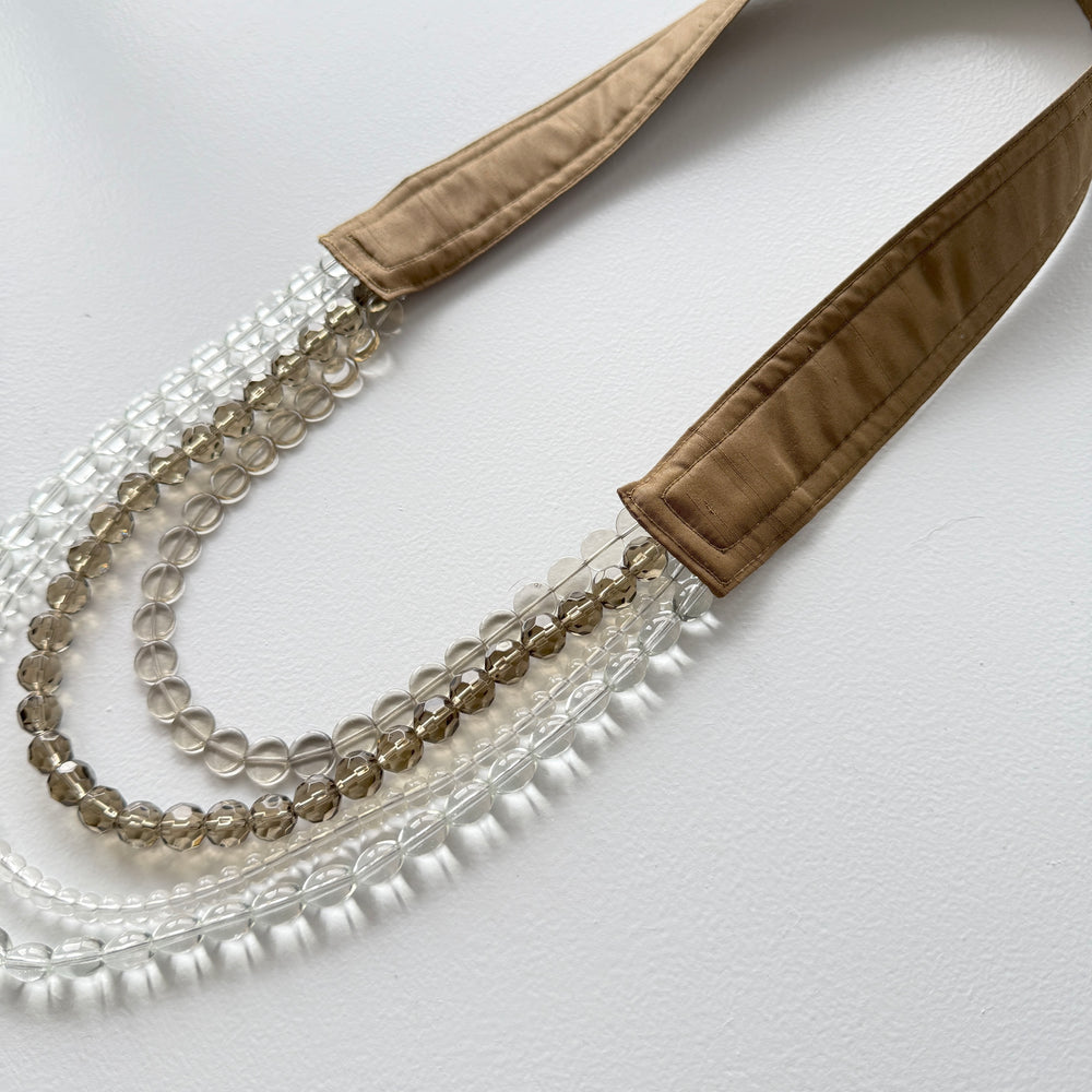 
                  
                    OOAK the collar - Golden Brown Silk V3
                  
                
