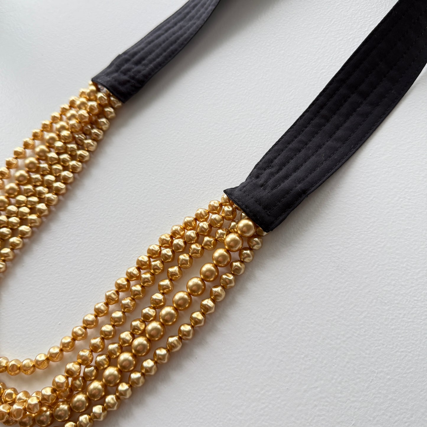 
                  
                    OOAK the collar - Midnight Blue & Gold
                  
                