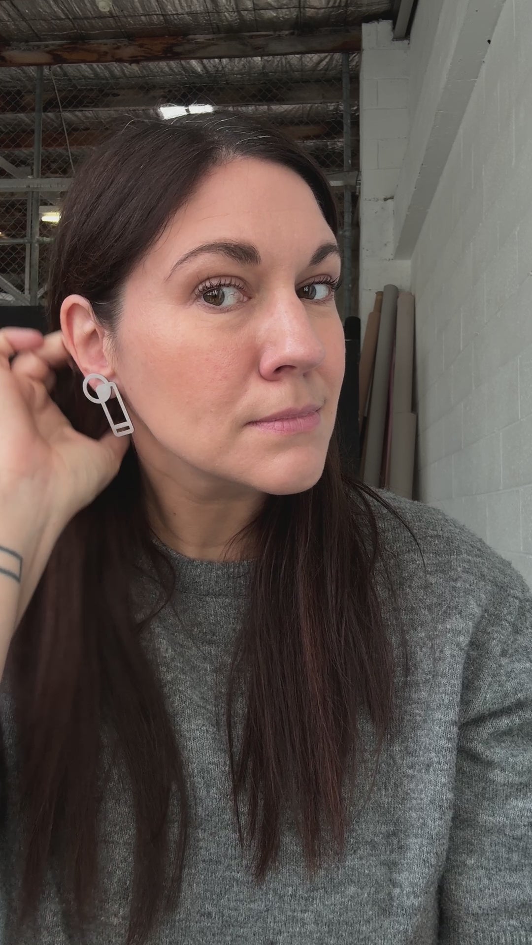 
                  
                    Load and play video in Gallery viewer, hamburg earrings - 2 colourways
                  
                