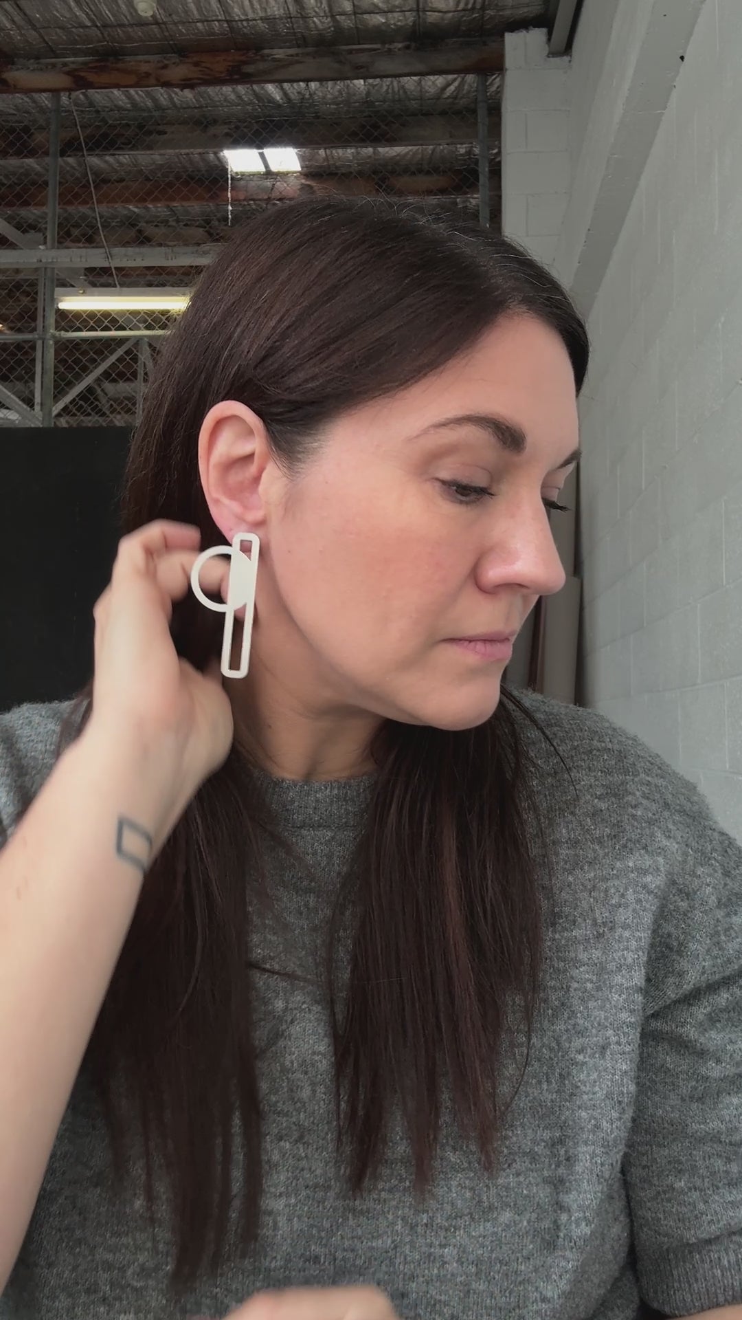 
                  
                    Load and play video in Gallery viewer, hanover earrings - 2 colourways
                  
                