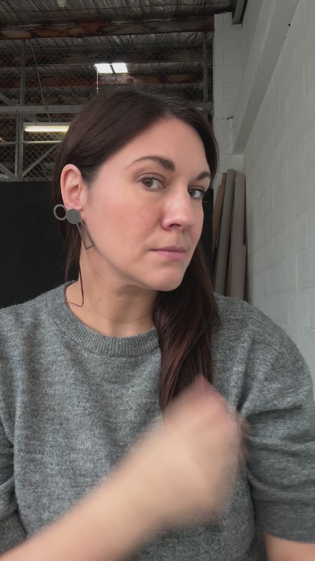 
                  
                    Load and play video in Gallery viewer, stuttgart earrings - 2 colourways
                  
                