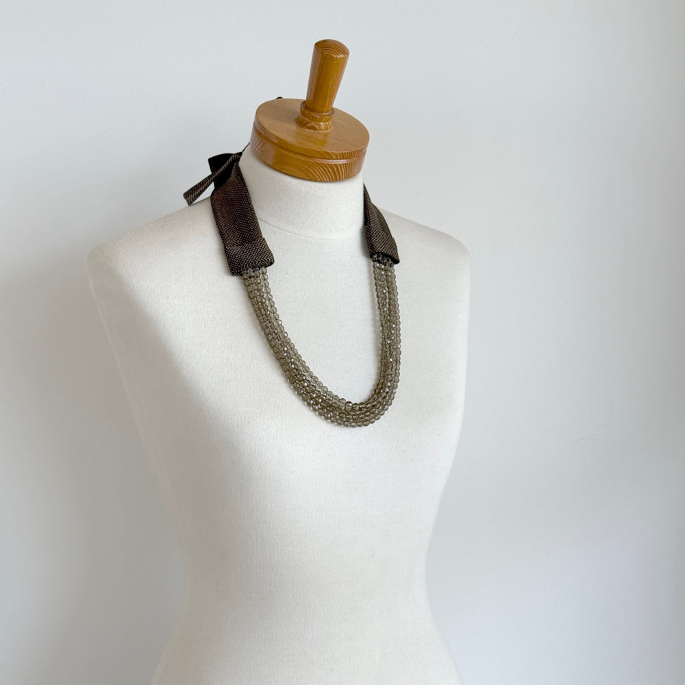 OOAK the short collar - champagne