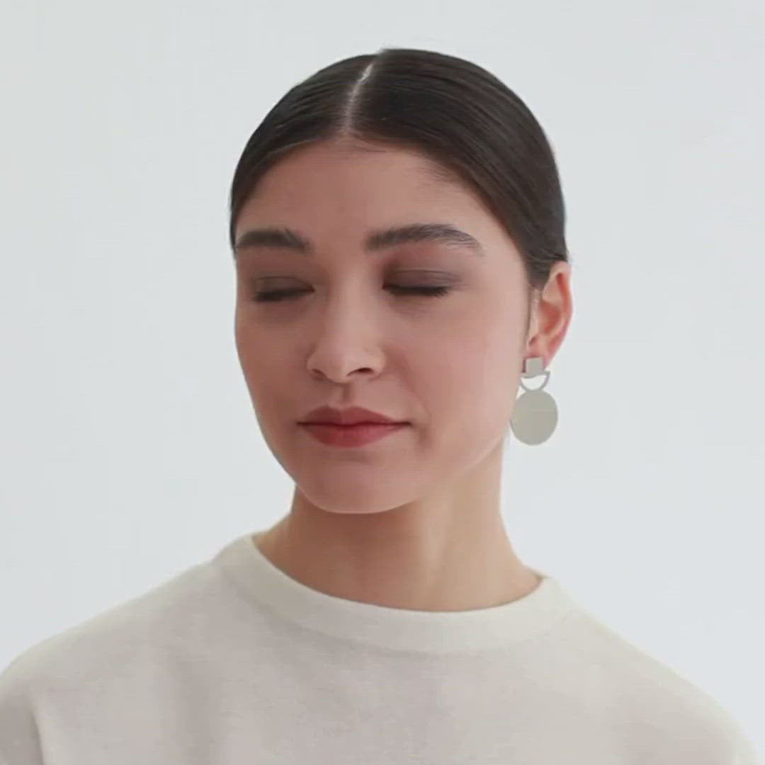
                  
                    Load and play video in Gallery viewer, barcelona earrings - 2 colours
                  
                