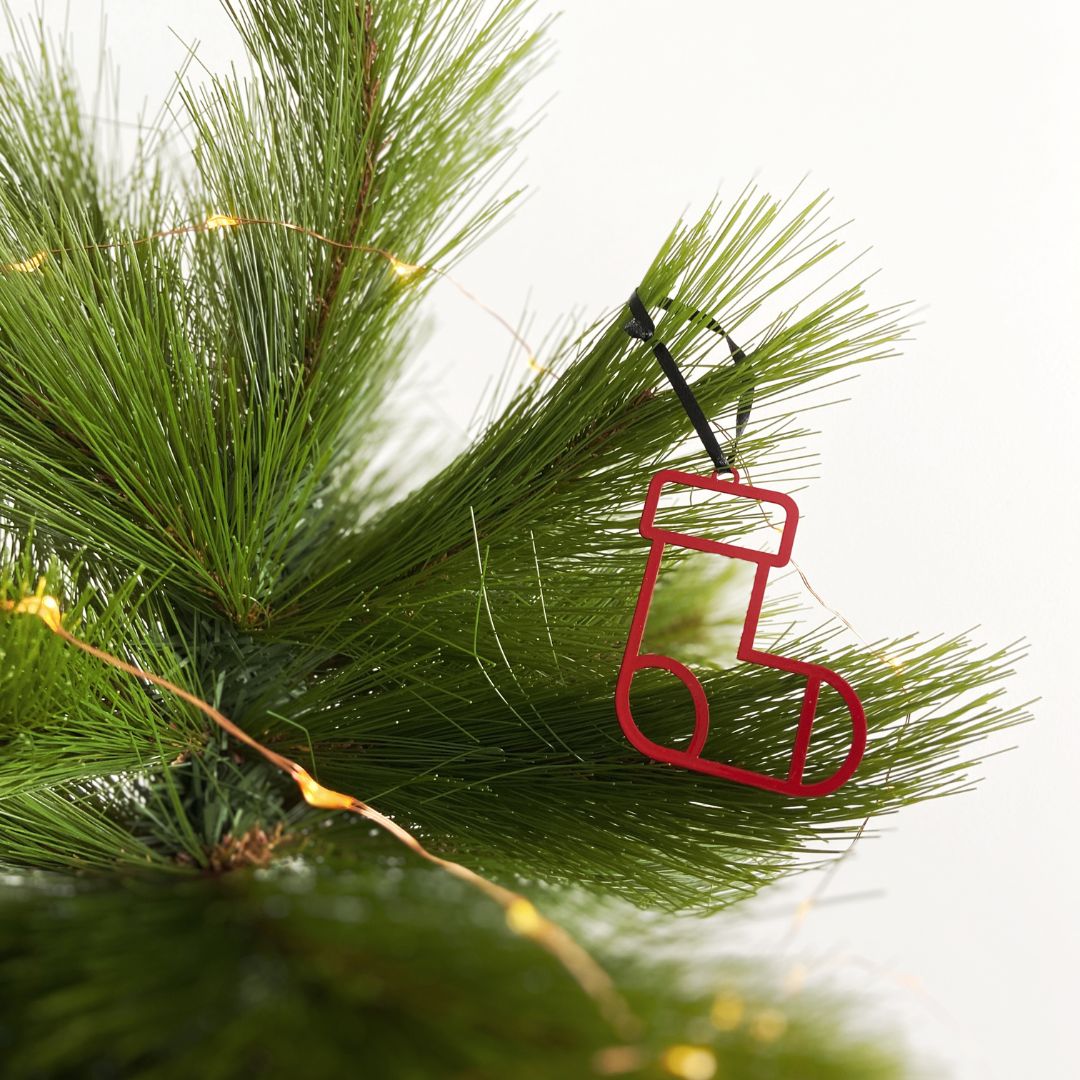 
                  
                    christmas ornament - stocking - red
                  
                