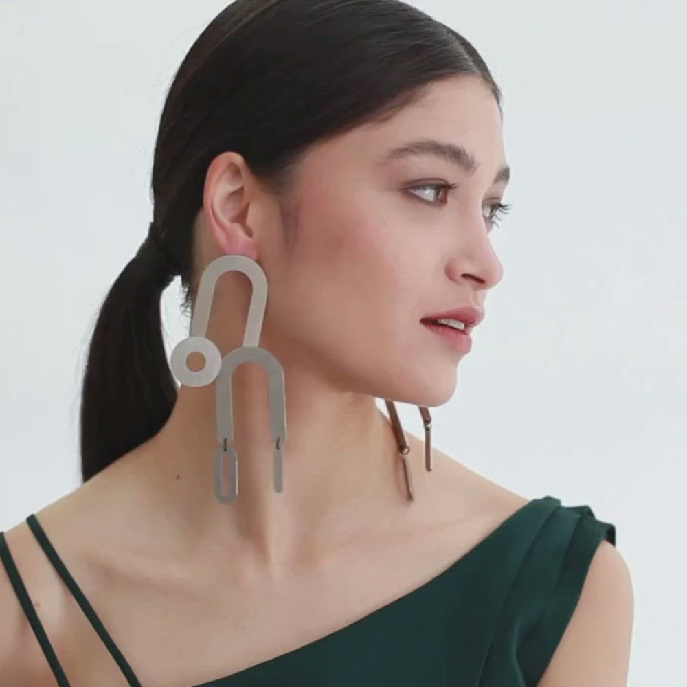 
                  
                    Load and play video in Gallery viewer, dubai earrings
                  
                