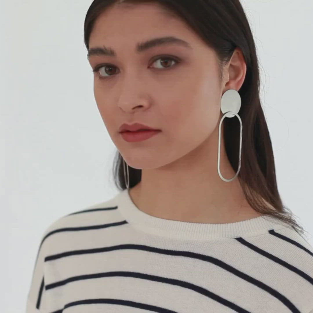 
                  
                    Load and play video in Gallery viewer, monaco earrings
                  
                