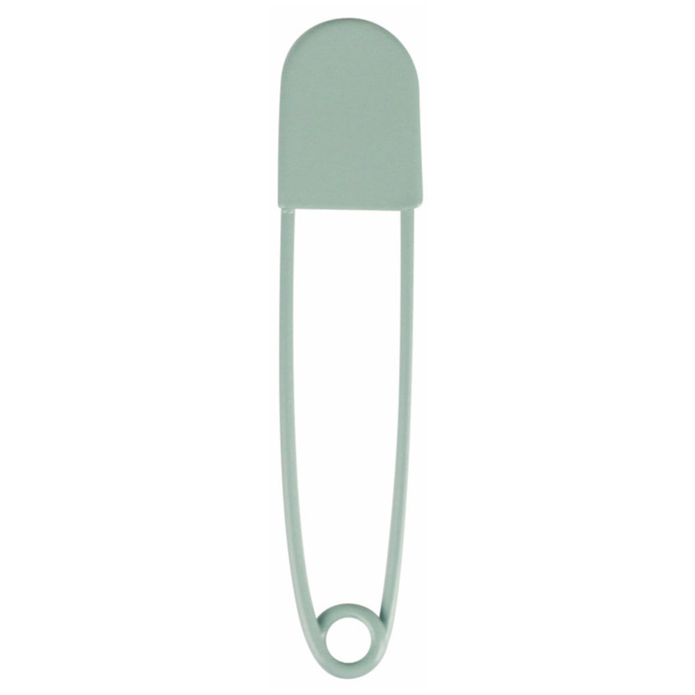 giant safety pin - duck egg