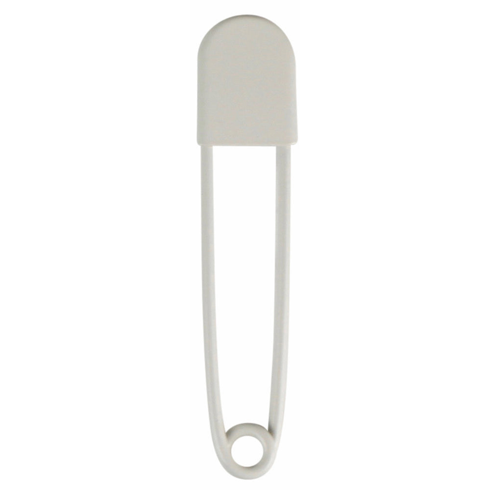 giant safety pin - offwhite