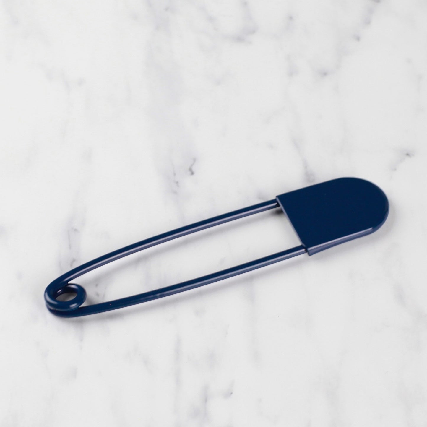 
                  
                    giant safety pin - navy
                  
                