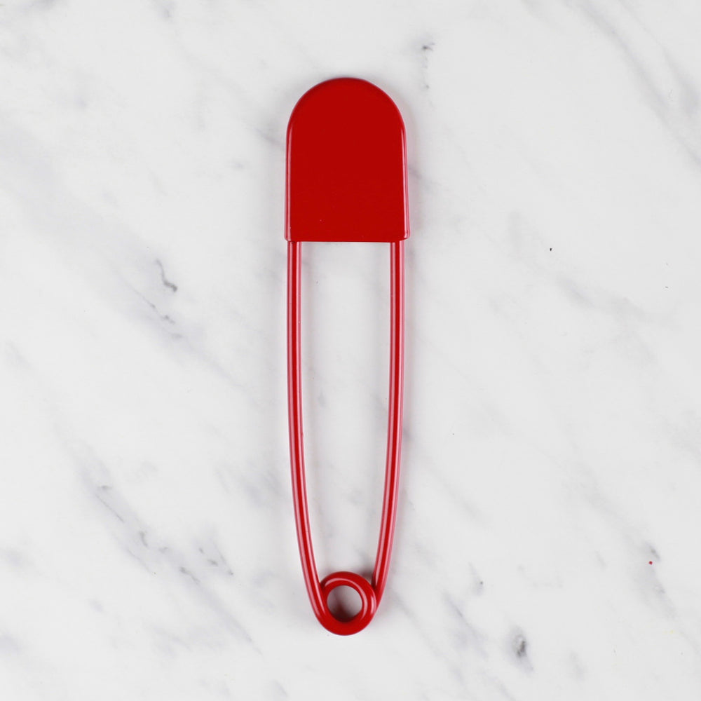 
                  
                    giant safety pin - red
                  
                