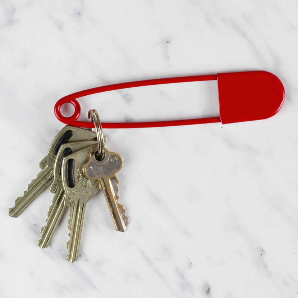 
                  
                    giant safety pin - red
                  
                