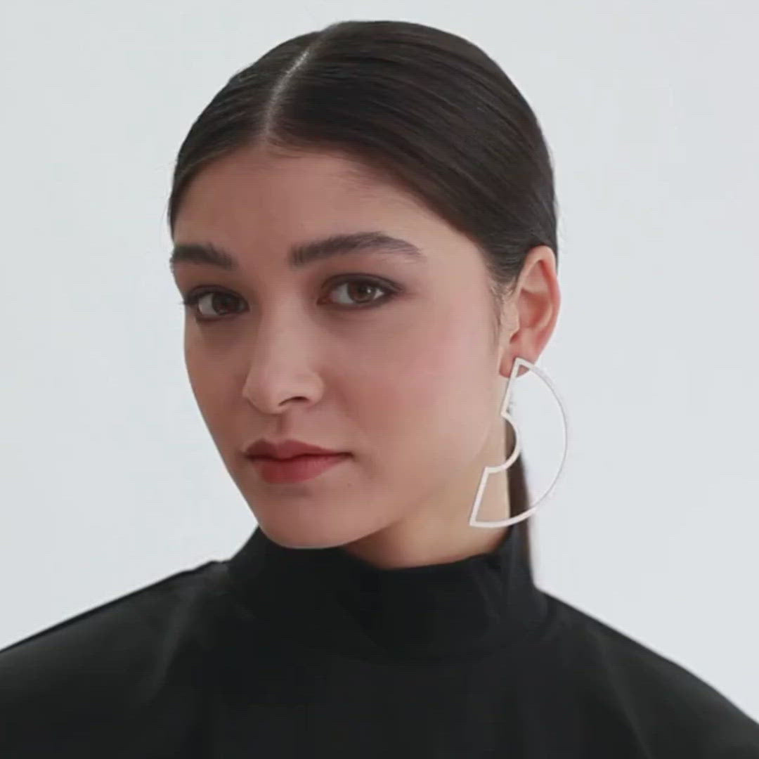 
                  
                    Load and play video in Gallery viewer, sydney earrings - 2 colours
                  
                